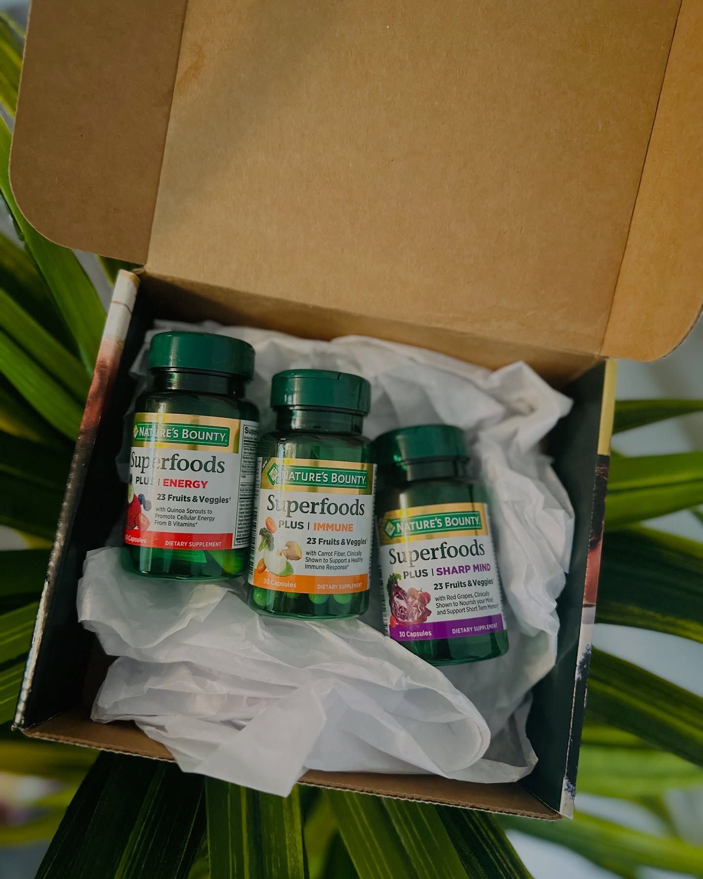 Superfood Fruits and Veggie Capsules - Overall Health and Energy - for Men and Women